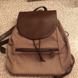 Brown Drawstring LLBean Bag 💼